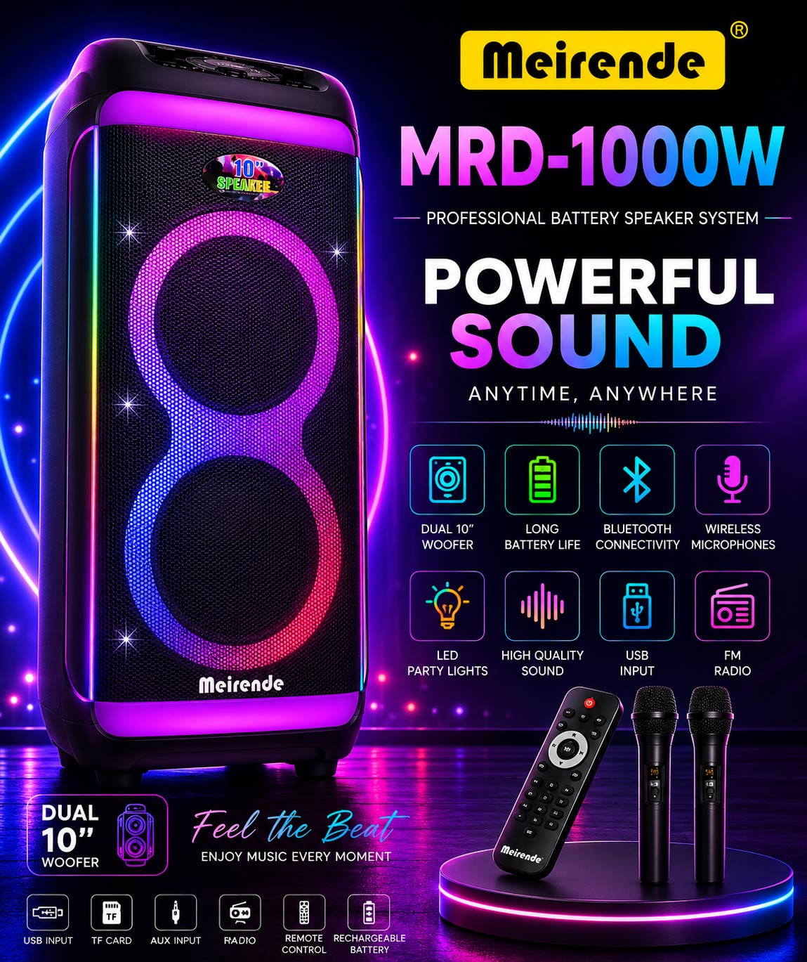 اسپیکر میرند MRD-1000W
